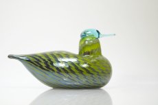 画像4: 北欧アートガラス/ビンテージガラス/Oiva Toikka/オイバ・トイッカ/iittala/イッタラ/Birds/バード/1999年/CommonTeal Female/お母さんコガモ (4)