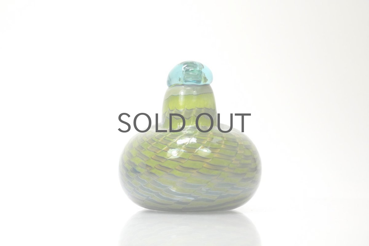 画像3: 北欧アートガラス/ビンテージガラス/Oiva Toikka/オイバ・トイッカ/iittala/イッタラ/Birds/バード/1999年/CommonTeal Female/お母さんコガモ (3)