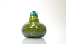 画像3: 北欧アートガラス/ビンテージガラス/Oiva Toikka/オイバ・トイッカ/iittala/イッタラ/Birds/バード/1999年/CommonTeal Female/お母さんコガモ (3)