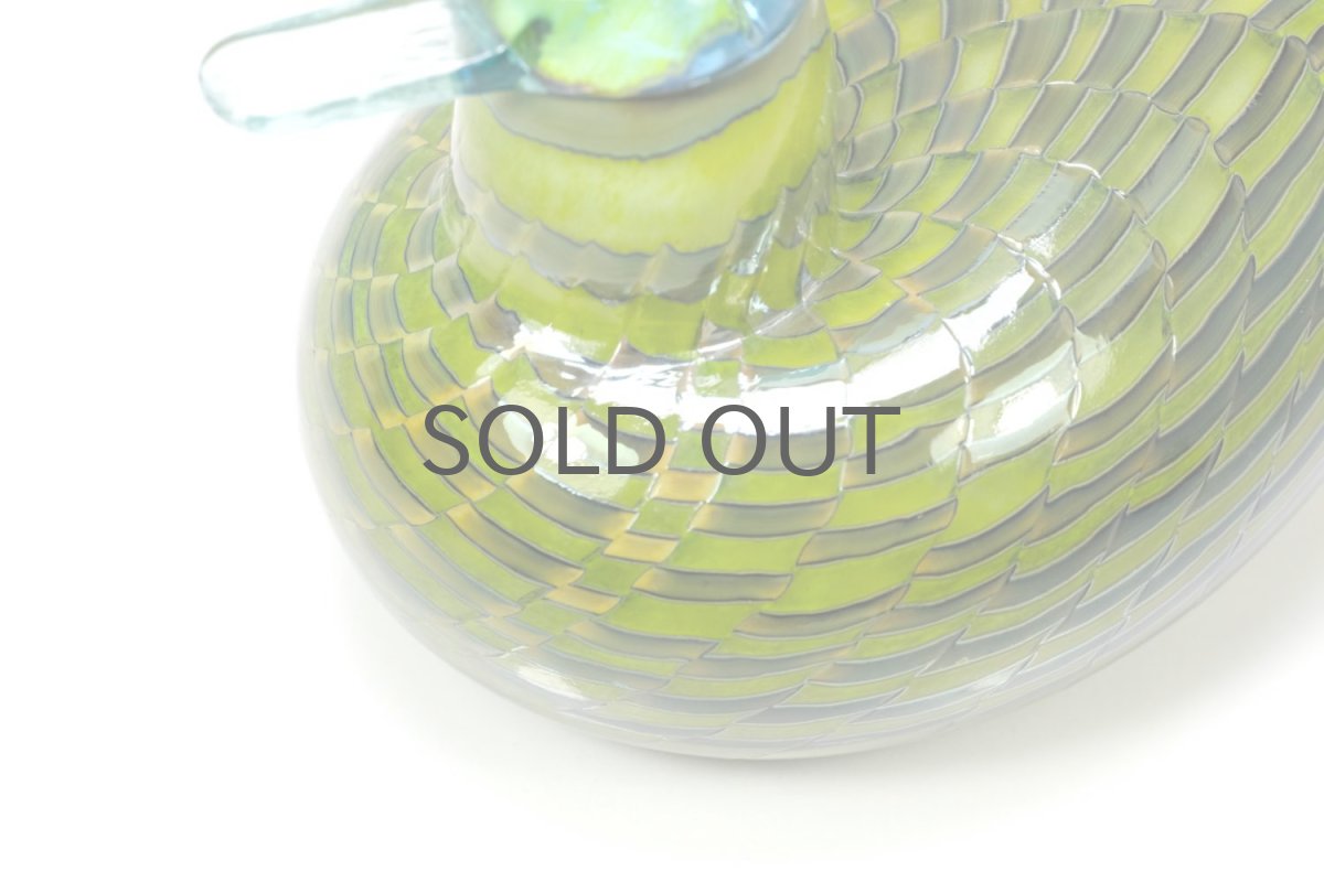 画像8: 北欧アートガラス/ビンテージガラス/Oiva Toikka/オイバ・トイッカ/iittala/イッタラ/Birds/バード/1999年/CommonTeal Female/お母さんコガモ (8)