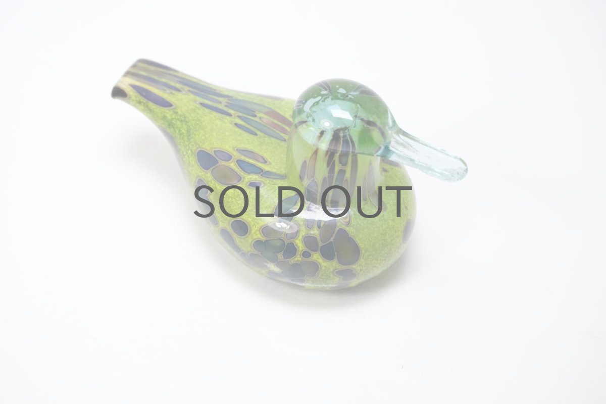 画像9: 北欧アートガラス/ビンテージガラス/Oiva Toikka/オイバ・トイッカ/iittala/イッタラ/Birds/バード/2004年/Baby Common Tealベィビーコガモ (9)