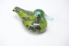 画像9: 北欧アートガラス/ビンテージガラス/Oiva Toikka/オイバ・トイッカ/iittala/イッタラ/Birds/バード/2004年/Baby Common Tealベィビーコガモ (9)