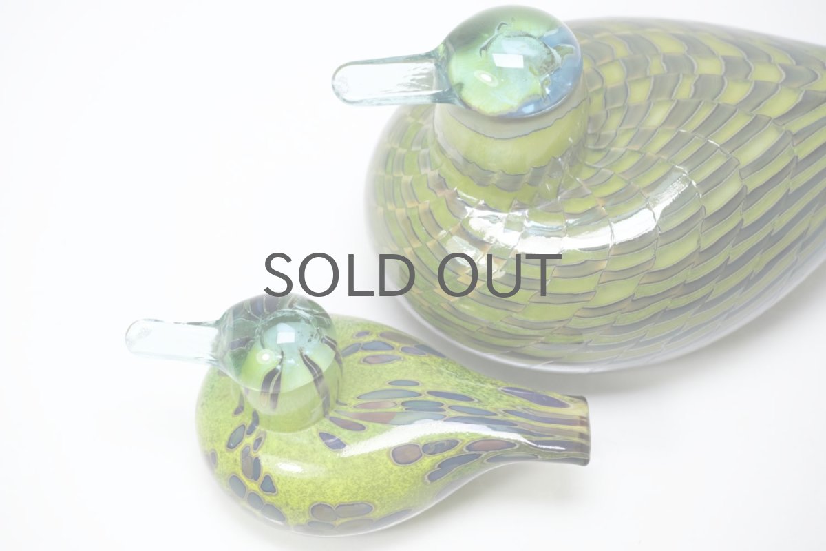 画像12: 北欧アートガラス/ビンテージガラス/Oiva Toikka/オイバ・トイッカ/iittala/イッタラ/Birds/バード/1999年/CommonTeal Female/お母さんコガモ (12)