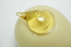 画像5: 北欧アートガラス/ビンテージガラス/Oiva Toikka/オイバ・トイッカ/Nuutajarvi/ヌータヤルヴィ/Puffball/パフボール/イエロー  (5)