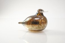 画像5: 北欧アートガラス/iittala/イッタラバード/Oiva Toikka/オイバトイッカ/Golden-Crested Kinglet/半透明ラスタ (5)