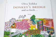 画像2: 北欧絵本/Oiva Toikka/オイバ・トイッカ/Aasinsilta ja niin edelleen.../ロバの橋それから/絵本/英語 (2)
