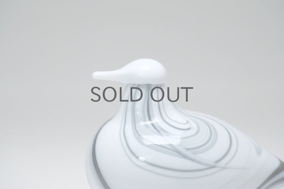 画像2: 北欧アートガラス/ビンテージガラス/Oiva Toikka/オイバ・トイッカ/iittala/イッタラ/Birds/バード/Kivitasku/Wheater/No.1 (2)