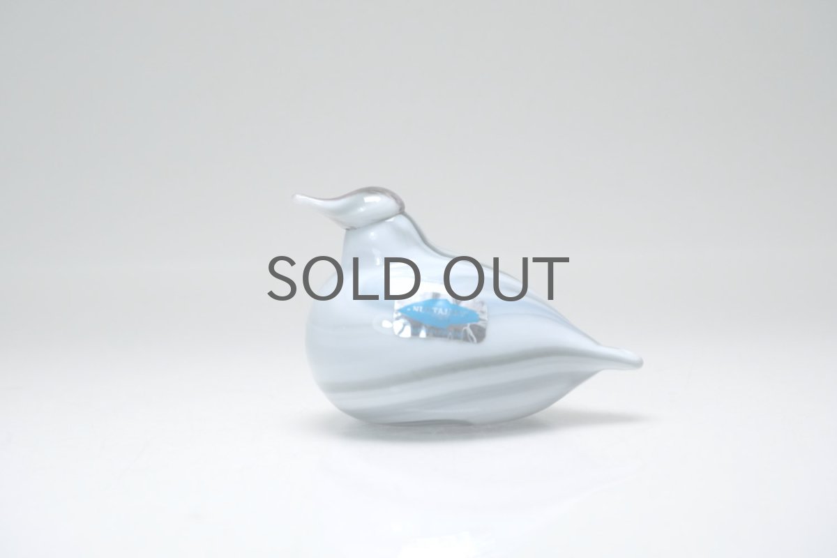 画像1: 北欧アートガラス/ビンテージガラス/Oiva Toikka/オイバ・トイッカ/iittala/イッタラ/Birds/バード/Kivitasku/Wheater/No.2 (1)