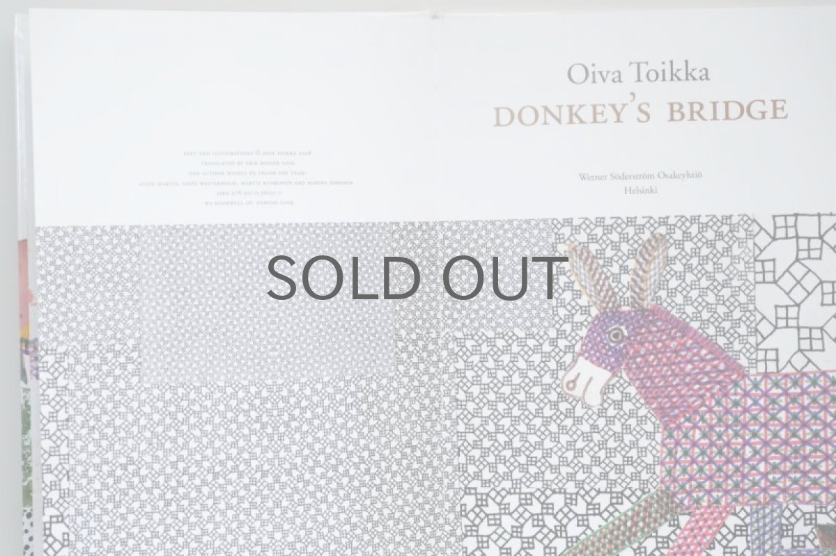 画像6: 北欧絵本/Oiva Toikka/オイバ・トイッカ/Aasinsilta ja niin edelleen.../ロバの橋それから/絵本/英語 (6)