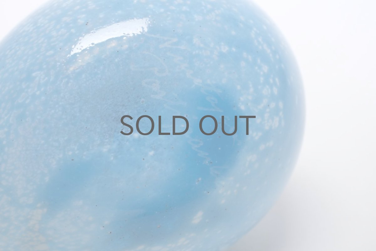 画像6: 北欧アートガラス/ビンテージガラス/Oiva Toikka/オイバ・トイッカ/iittala/イッタラ/Birds/バード/postipankki/ Riekko/Willow grouse/1989年/ブルー (6)