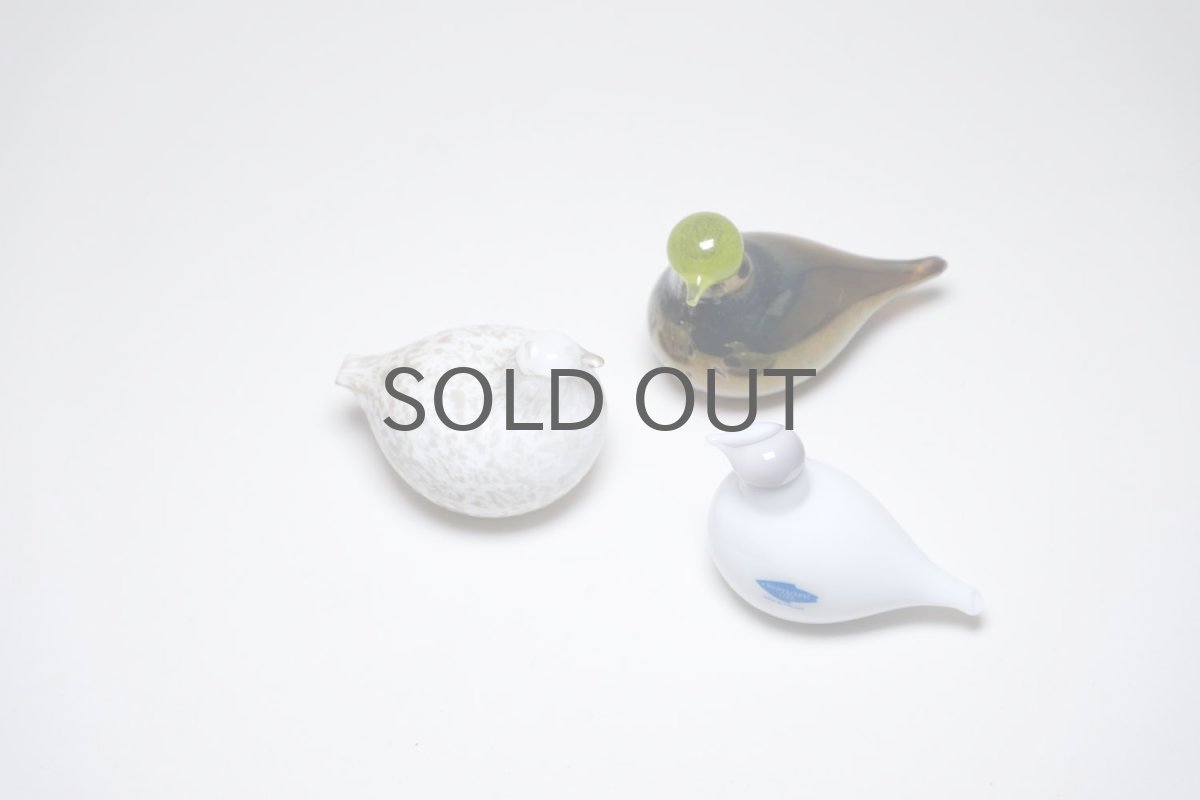 画像9: 北欧アートガラス/ビンテージガラス/Oiva Toikka/オイバ・トイッカ/イッタラ/Birds/バード/ラスターボディ/若草カラーヘッド (9)