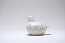 画像1: 北欧アートガラス/ビンテージガラス/Oiva Toikka/オイバ・トイッカ/イッタラ/Birds/バード/Kiiruna/キルナ/Ptarmigan/雷鳥 (1)