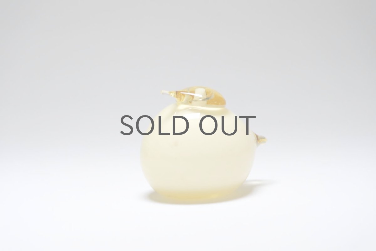 画像2: 北欧アートガラス/NUUTAJARVI /ヌータヤルヴィ/Oiva Toikka/オイバトイッカ/Birds/バード/kuukunen/Puffball/パフボール/イエロー/セカンド (2)