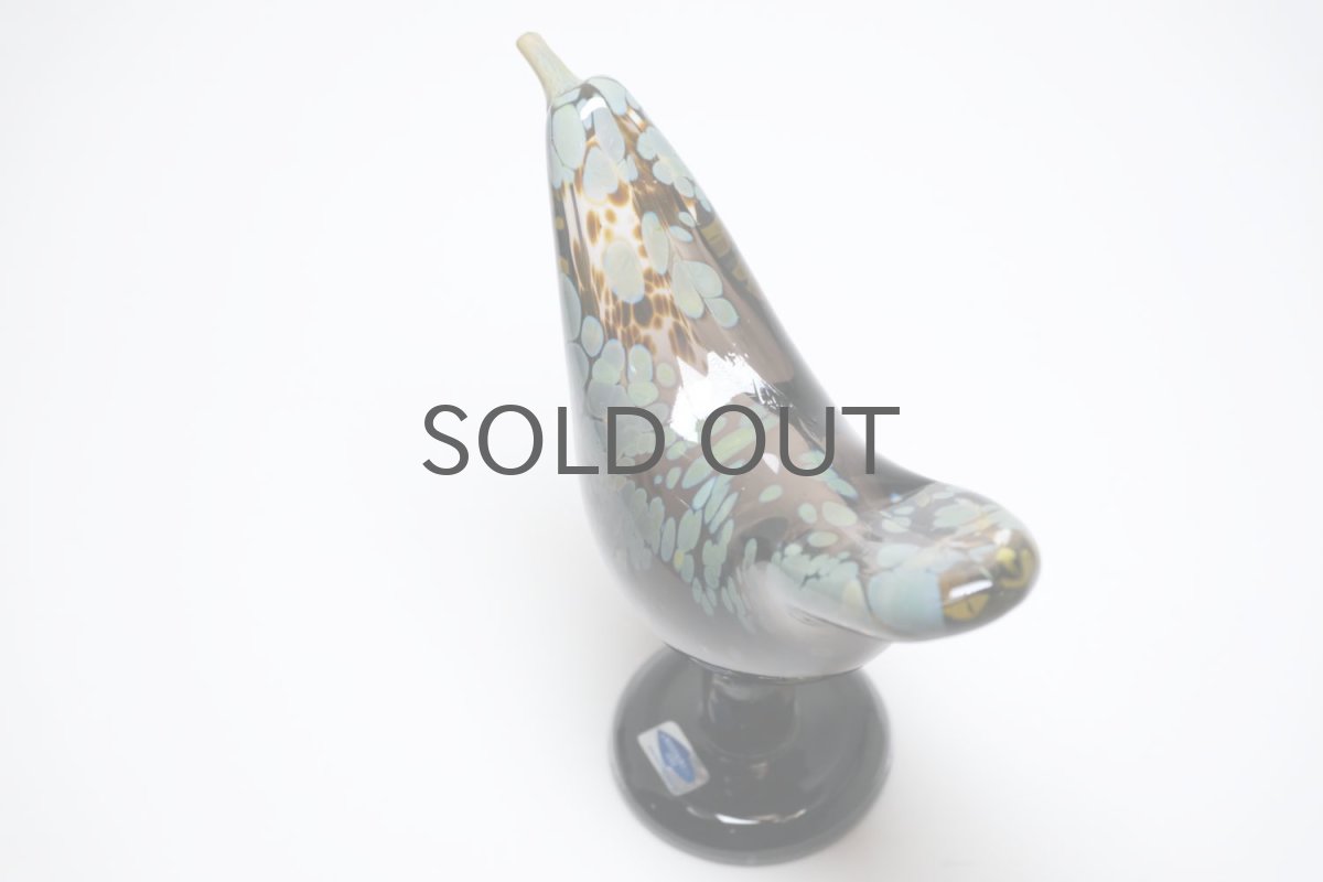 画像7: 北欧アートガラス/ビンテージ/Oiva Toikka/オイバ・トイッカ/イッタラ/Birds/バード/Songtrush/ソングトラッシュ/1984 (7)