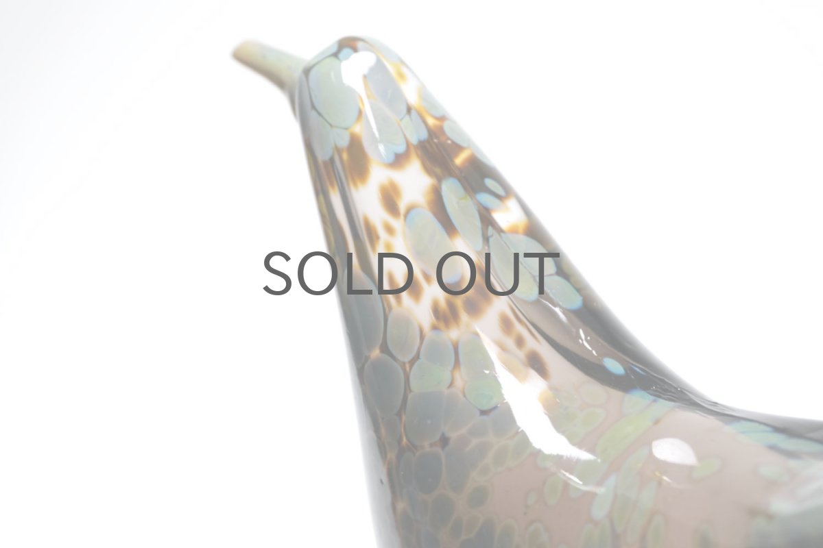 画像8: 北欧アートガラス/ビンテージ/Oiva Toikka/オイバ・トイッカ/イッタラ/Birds/バード/Songtrush/ソングトラッシュ/1984 (8)