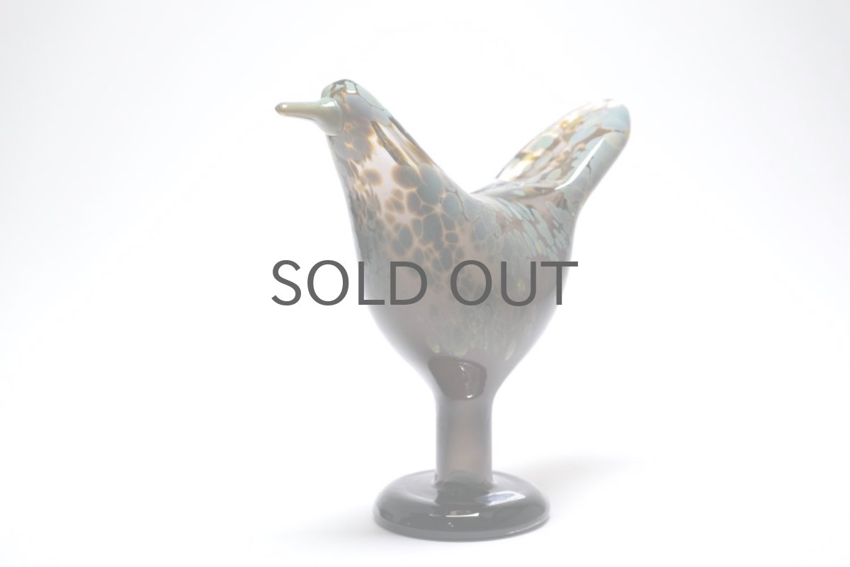 画像2: 北欧アートガラス/ビンテージ/Oiva Toikka/オイバ・トイッカ/イッタラ/Birds/バード/Songtrush/ソングトラッシュ/1984 (2)