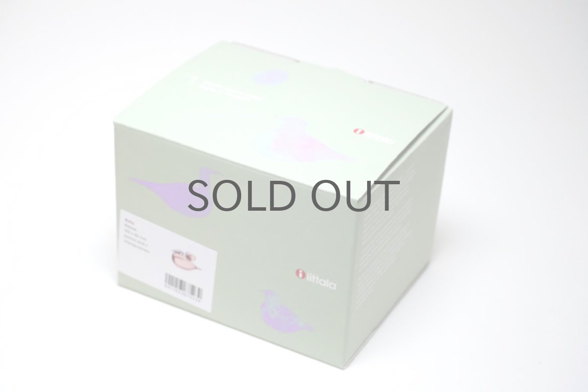 画像6: 北欧アートガラス/ビンテージガラス/Oiva Toikka/オイバトイッカ//iittala/イッタラ/Birds/バード/Baby Birad/サーモンピンク/2021 (6)