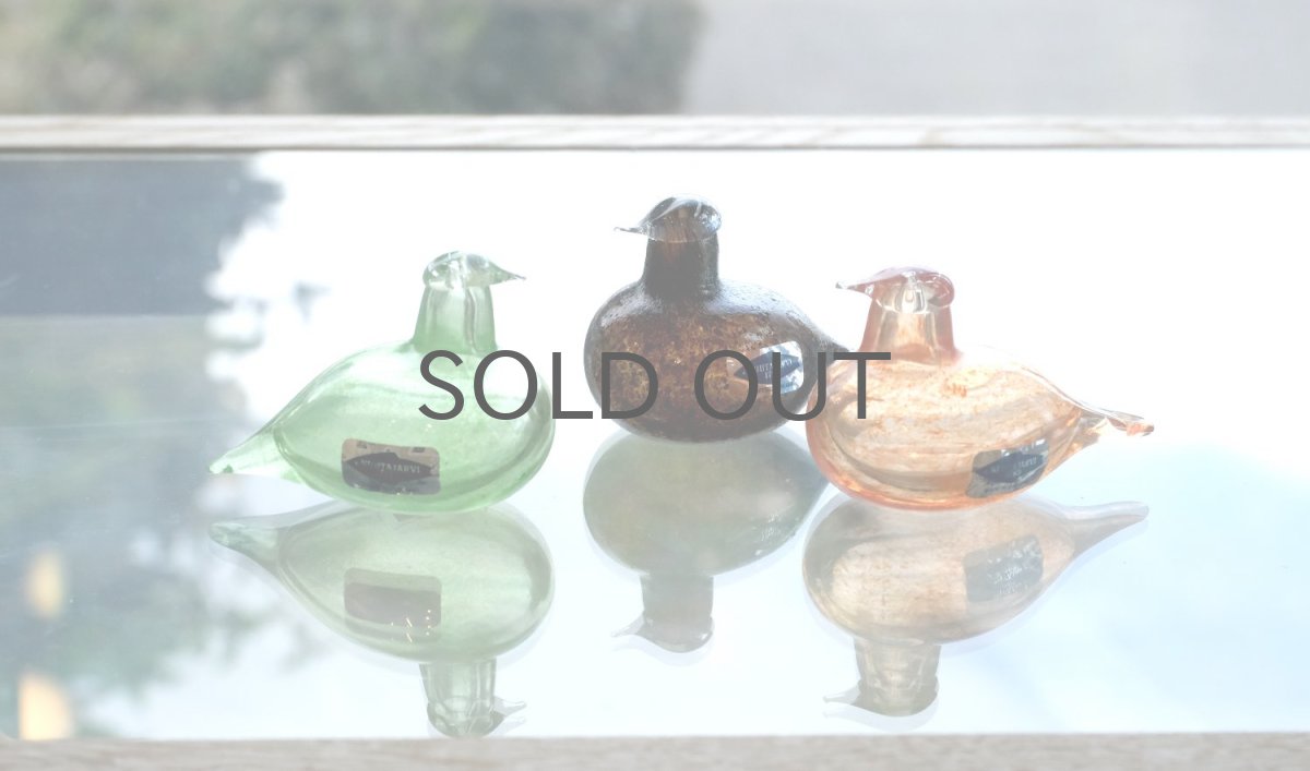画像7: 北欧アートガラス/iittala/イッタラバード/Oiva Toikka/オイバトイッカ/Hippiainen/ヒッピアイネン/Golden-Crested Kinglet/ダークボディ/No.1 (7)