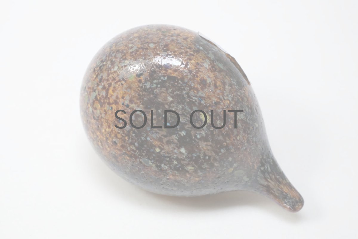 画像5: 北欧アートガラス/iittala/イッタラバード/Oiva Toikka/オイバトイッカ/Hippiainen/ヒッピアイネン/Golden-Crested Kinglet/ダークボディ/No.1 (5)
