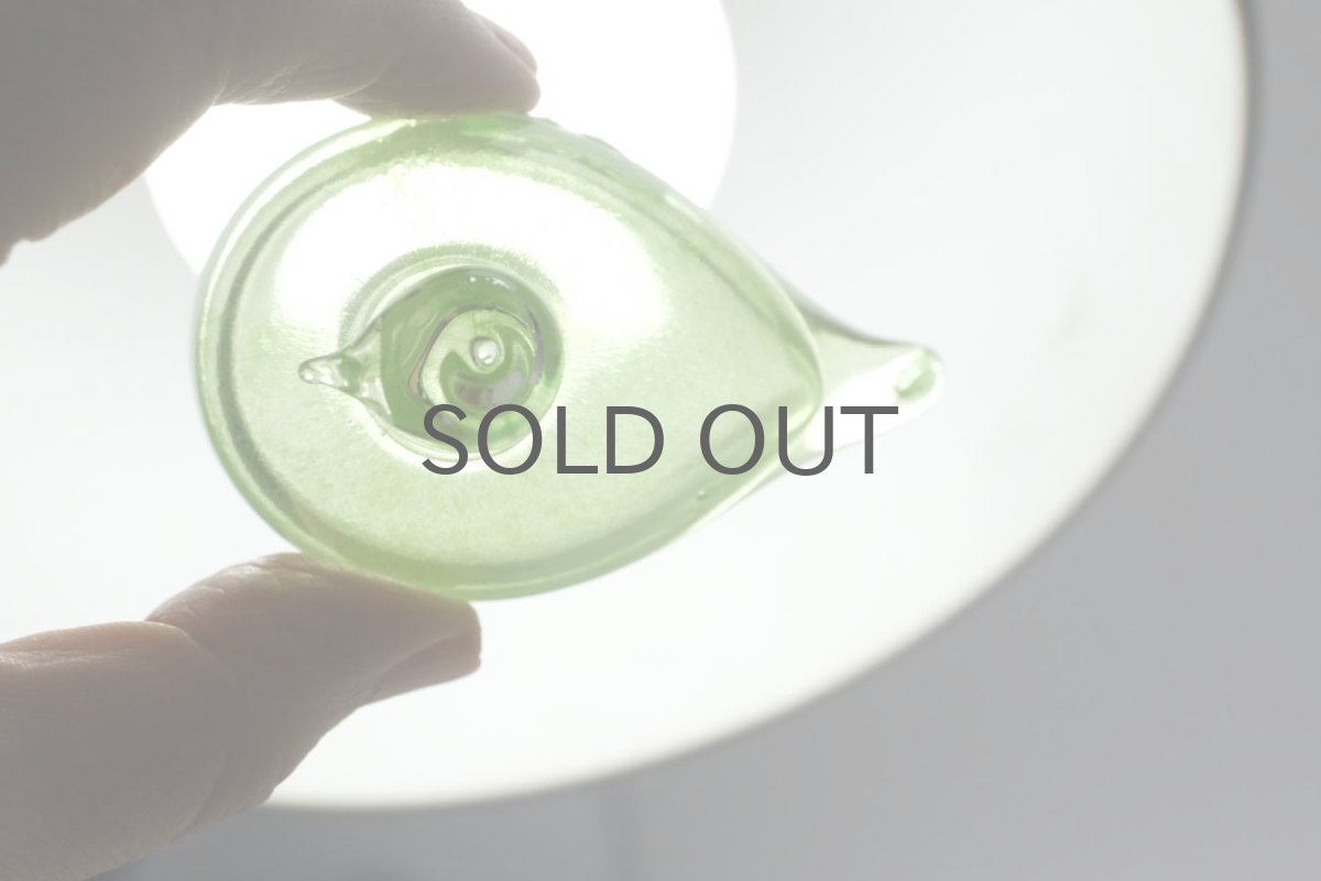 画像5: 北欧アートガラス/iittala/イッタラバード/Oiva Toikka/オイバトイッカ/Hippiainen/ヒッピアイネン/Golden-Crested Kinglet/ライムグリーン (5)