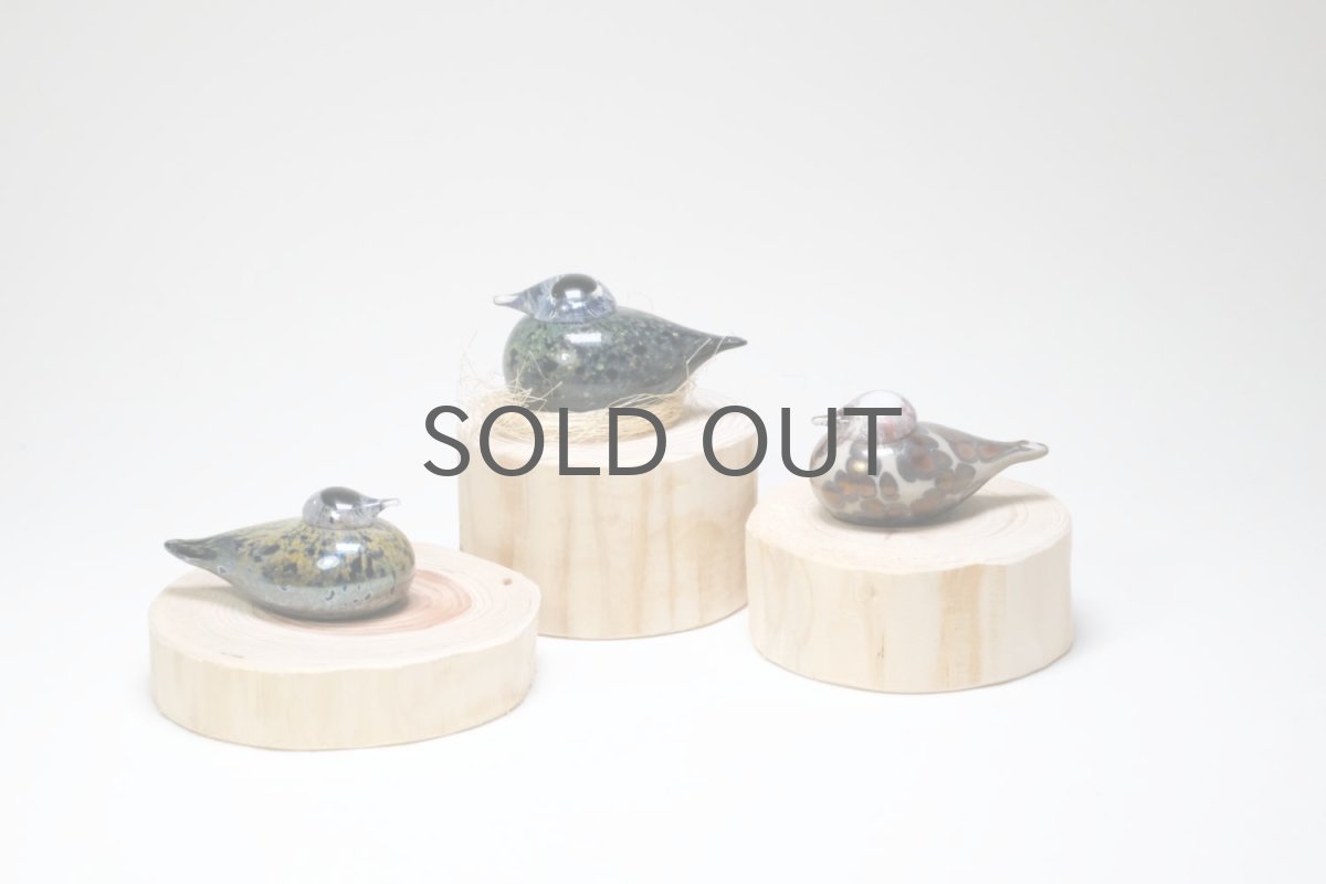 画像10: 北欧アートガラス/Oiva Toikka/オイバトイッカ/Pikku Hippi/ピックヒッピ/粒ガラス/オリジナル巣付き/No.3 (10)