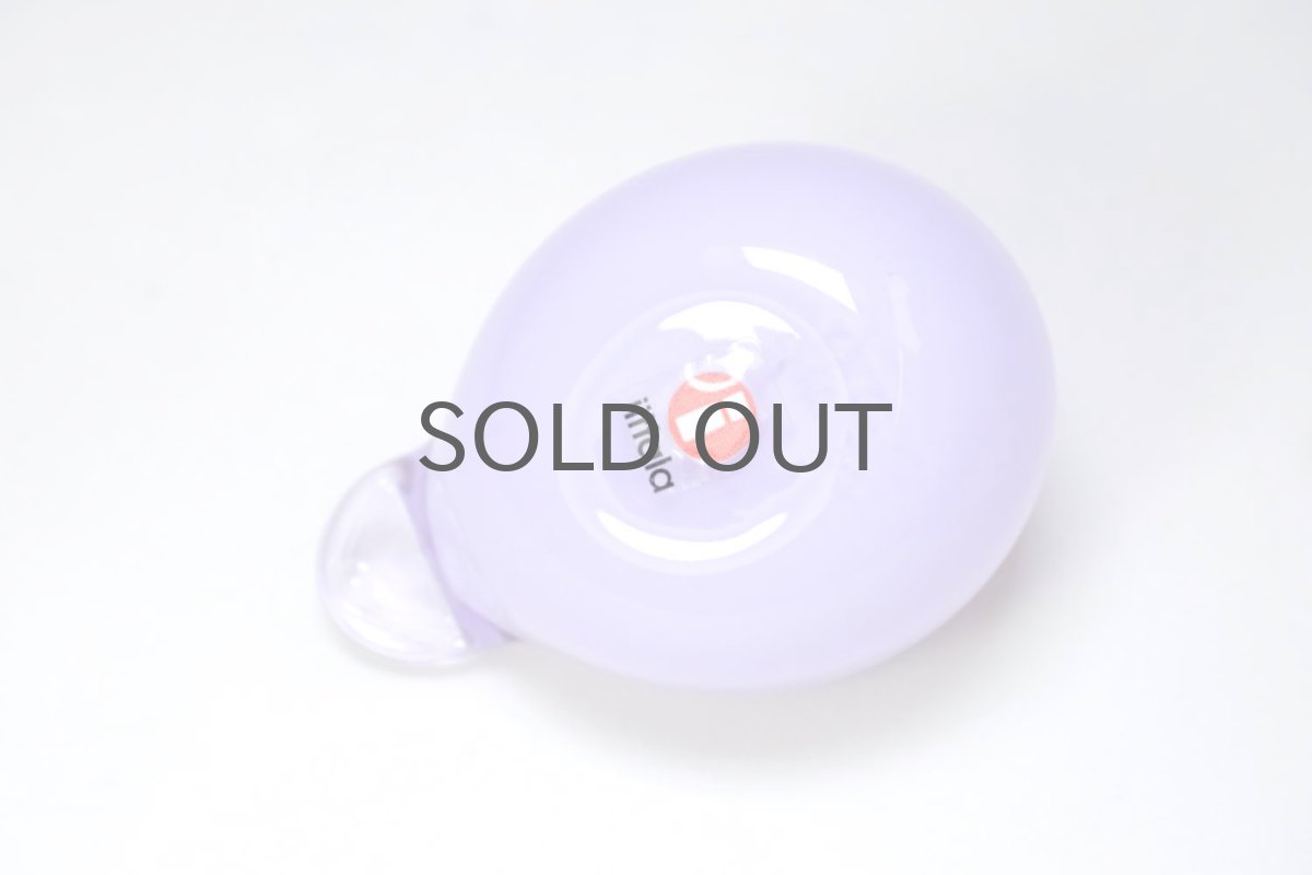 画像4: 北欧アートガラス/ビンテージガラス/Oiva Toikka/オイバ・トイッカ/Nuutajarvi/ヌータヤルヴィ/Birds/バード/kuukunen/Puffball/パフボール/ライラック (4)