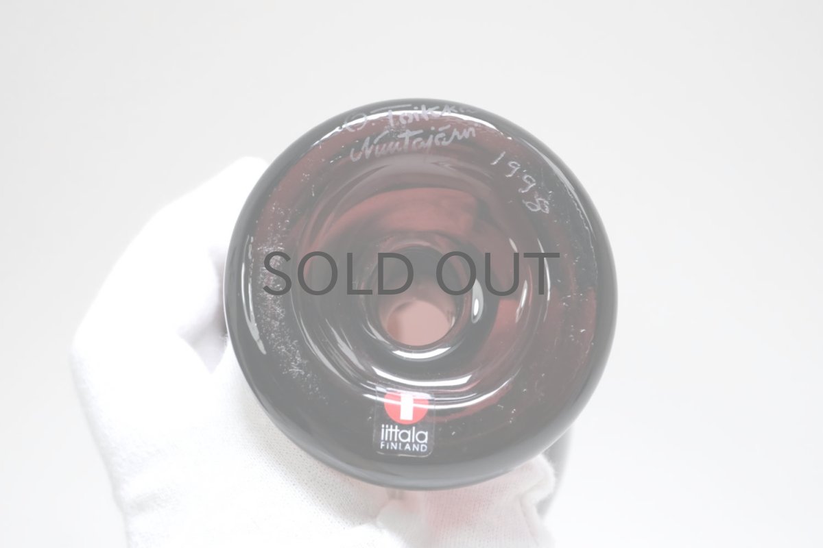 画像11: 北欧アートガラス/ビンテージガラス/Oiva Toikka/オイバ・トイッカ/Nuutajarvi/ヌータヤルヴィ/Birds/バード/Kukko/Rooster/ルースター/1998年 (11)