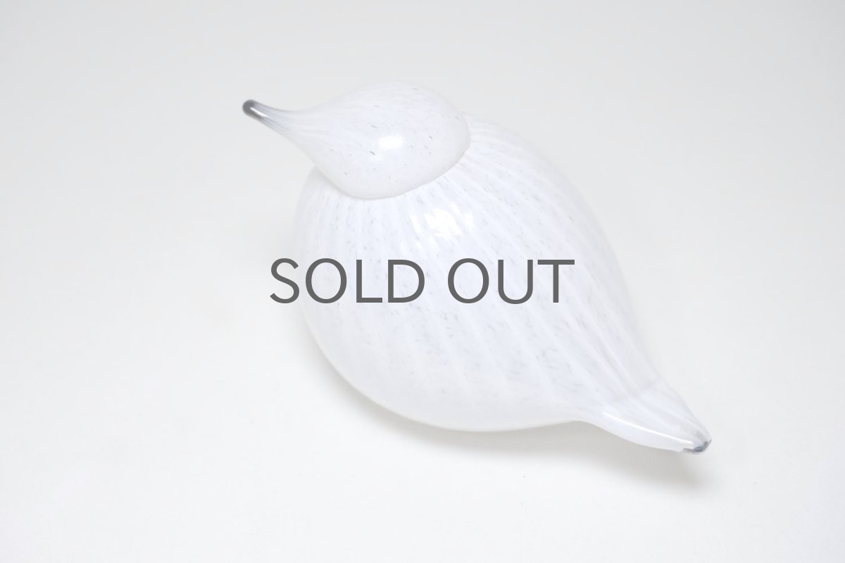 画像2: 北欧アートガラス/ビンテージガラス/Oiva Toikka/オイバトイッカ/イッタラ/Nuutajarvi/ヌータヤルヴィ/Birds/バード/Peukaloinen/Wren  (2)