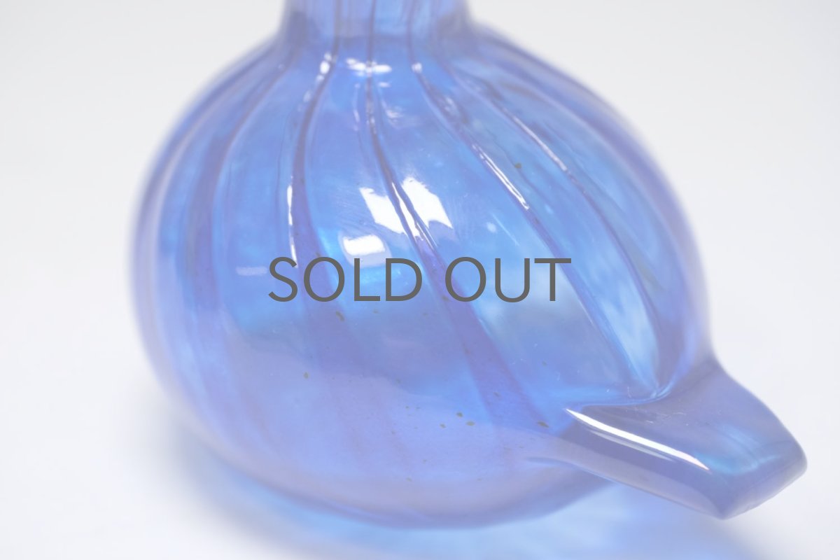 画像6: 北欧アートガラス/ビンテージガラス/Oiva Toikka/オイバトイッカ/イッタラ/Nuutajarvi/ヌータヤルヴィ/Birds/バード/小さなブルーバード (6)