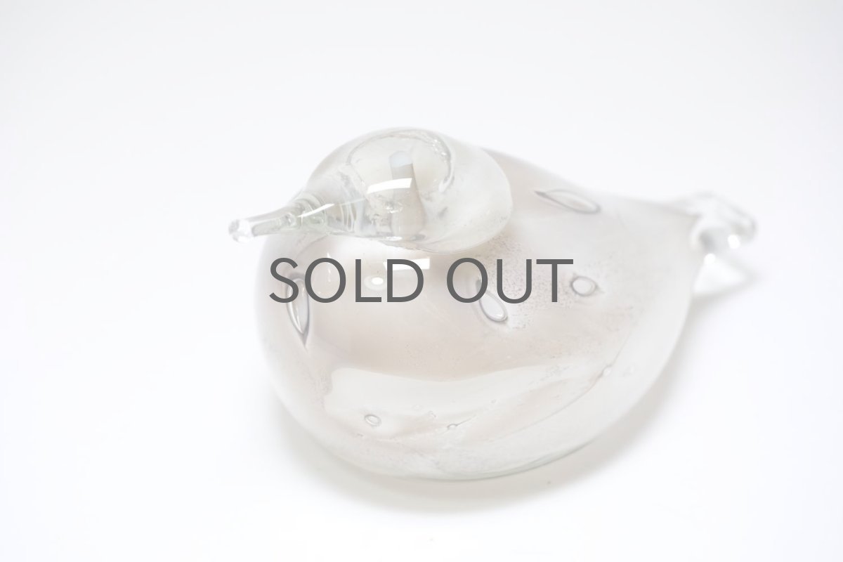 画像4: 北欧アートガラス/ビンテージガラス/Oiva Toikka/オイバトイッカ/イッタラ/Nuutajarvi/ヌータヤルヴィ/Birds/バード/Untuviklo/1991-97 (4)