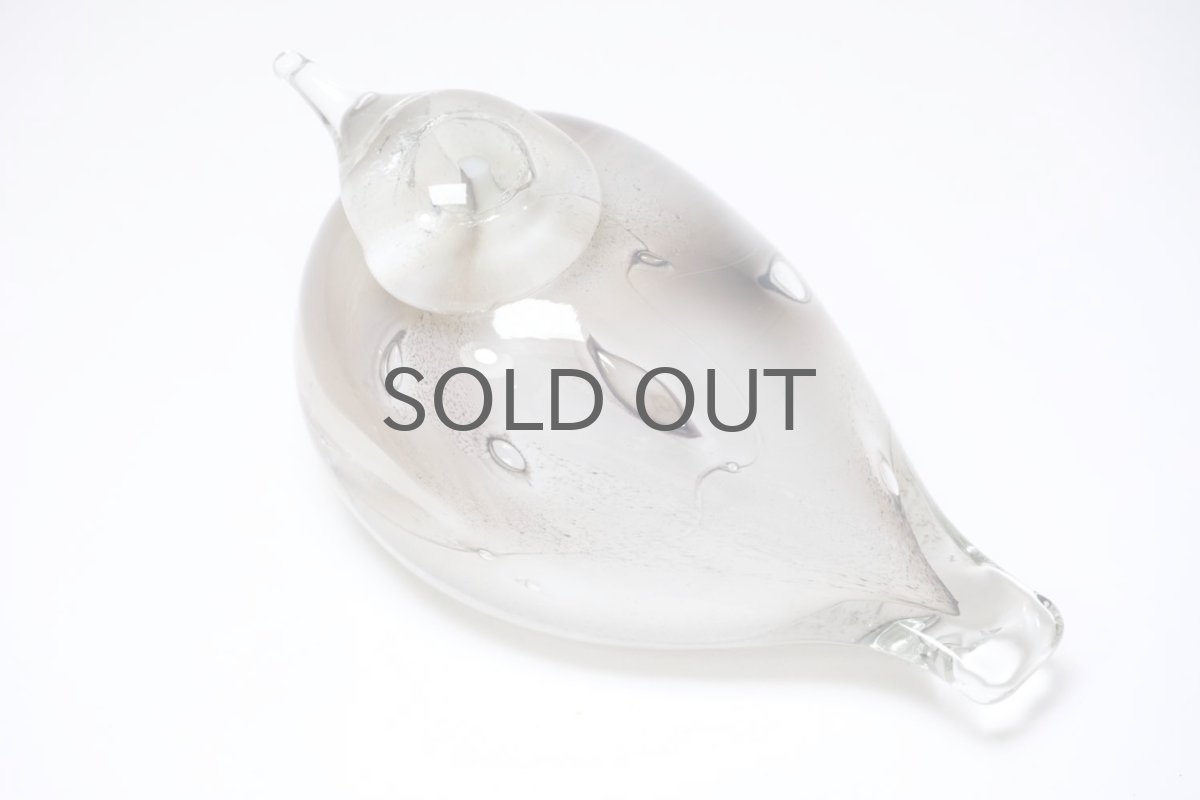 画像6: 北欧アートガラス/ビンテージガラス/Oiva Toikka/オイバトイッカ/イッタラ/Nuutajarvi/ヌータヤルヴィ/Birds/バード/Untuviklo/1991-97 (6)