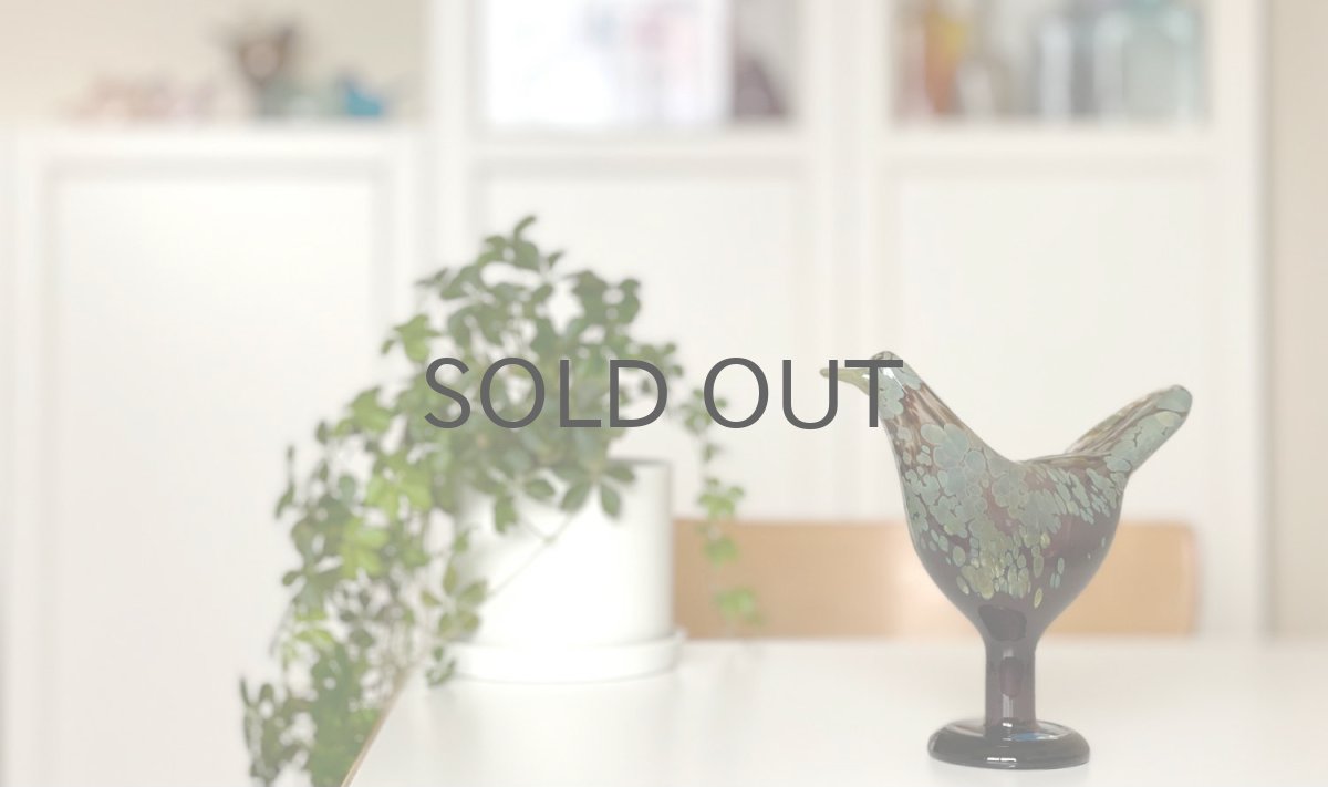 画像12: 北欧アートガラス/ビンテージ/Oiva Toikka/オイバ・トイッカ/イッタラ/Birds/バード/Songtrush/ソングトラッシュ/1984 (12)