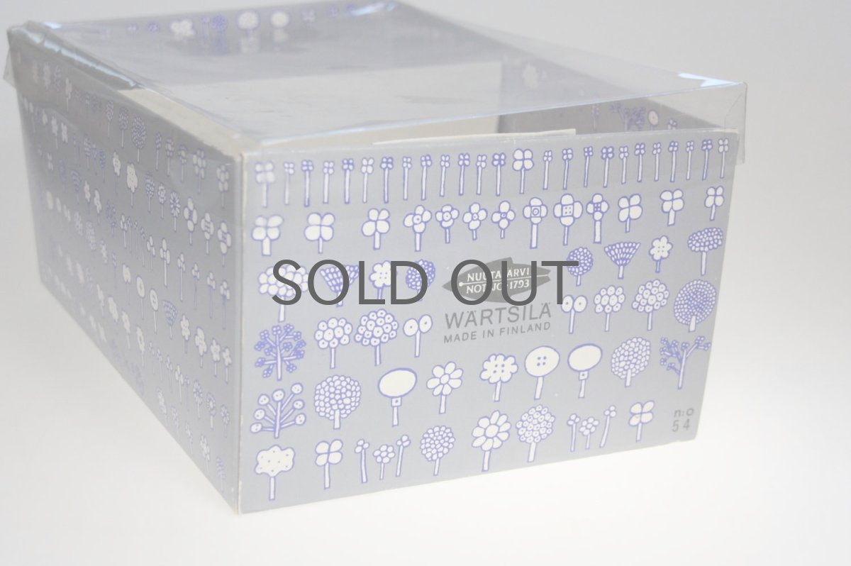 画像11: Oiva Toikka/オイバ・トイッカ/ビンテージ/フローラ/ダークブルーピッチャー&グラスセット/オリジナルBOX付き (11)