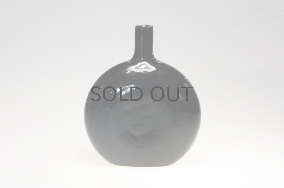 画像4: 北欧ガラス/Oiva Toikka/オイバ・トイッカ/Nuutajarvi/ヌータヤルヴィMANSIKKAPAIKKA/一輪挿し/ブラック/Sサイズ (4)