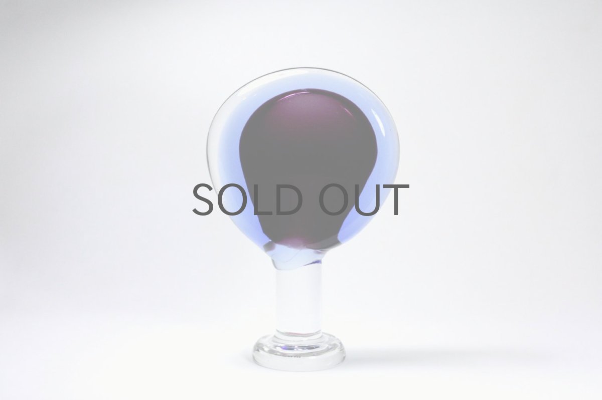 画像4: 北欧アートガラス/ビンテージガラス/アートピース/Oiva Toikka/オイバトイッカ/Lollipop/ロリポップ/2008/59個限定 (4)