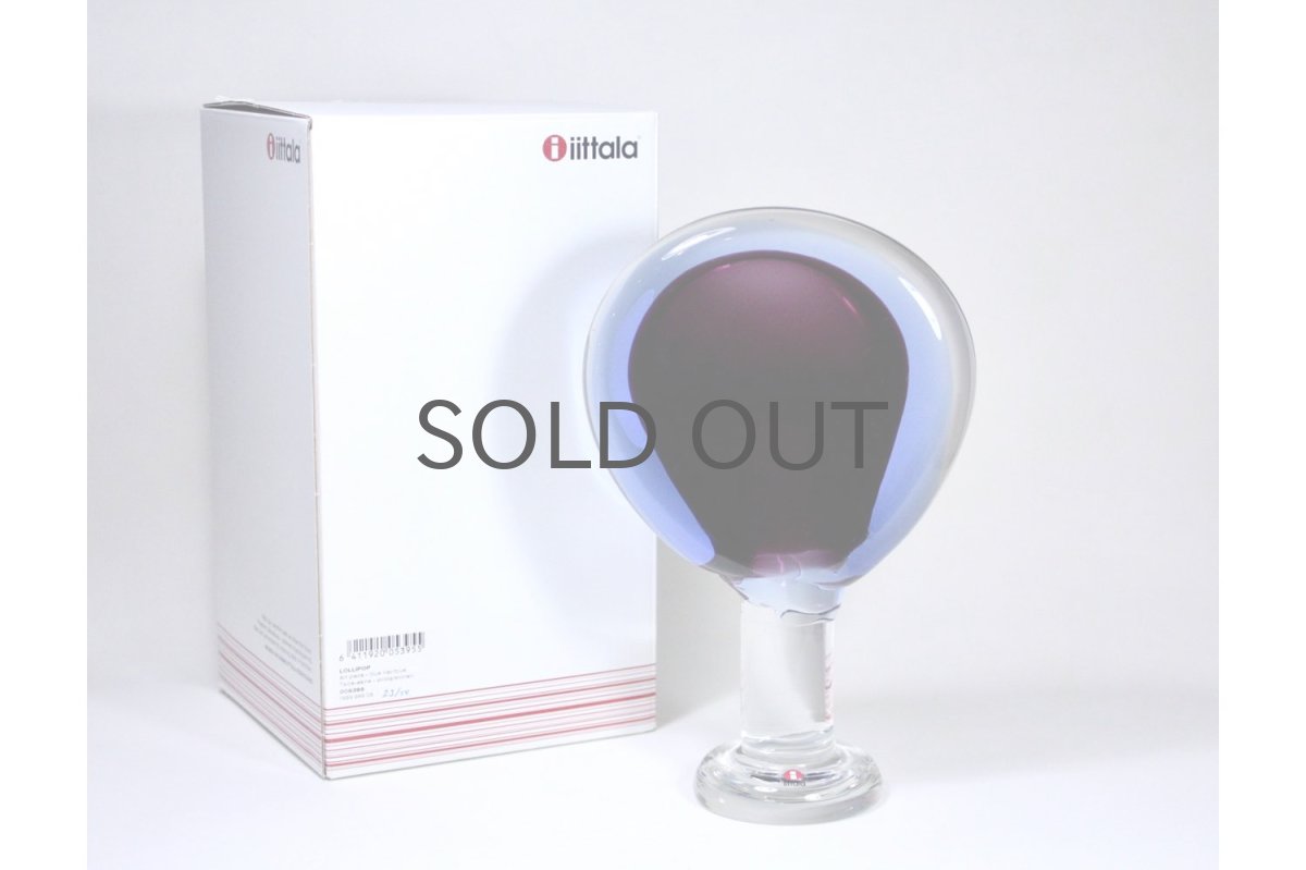 画像12: 北欧アートガラス/ビンテージガラス/アートピース/Oiva Toikka/オイバトイッカ/Lollipop/ロリポップ/2008/59個限定 (12)