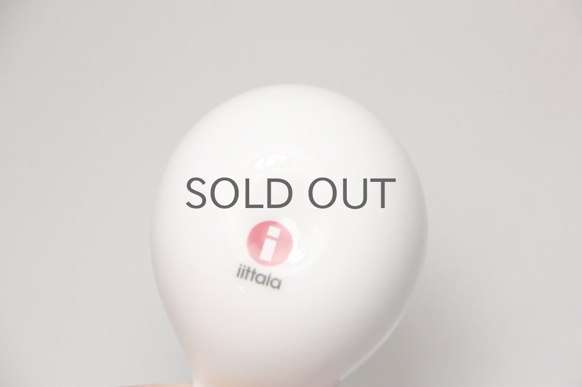 画像3: 北欧アートガラス/ビンテージガラス/Oiva Toikka/オイバ・トイッカ/iittala/イッタラ/Birds/バード/Puffball/パフボール/ホワイト (3)