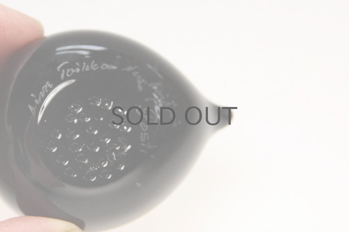 画像3: 北欧アートガラス/ビンテージガラス/Oiva Toikka/オイバ・トイッカ/iittala/イッタラ/Birds/バード/Pulmu/Posti別注/ブラック (3)