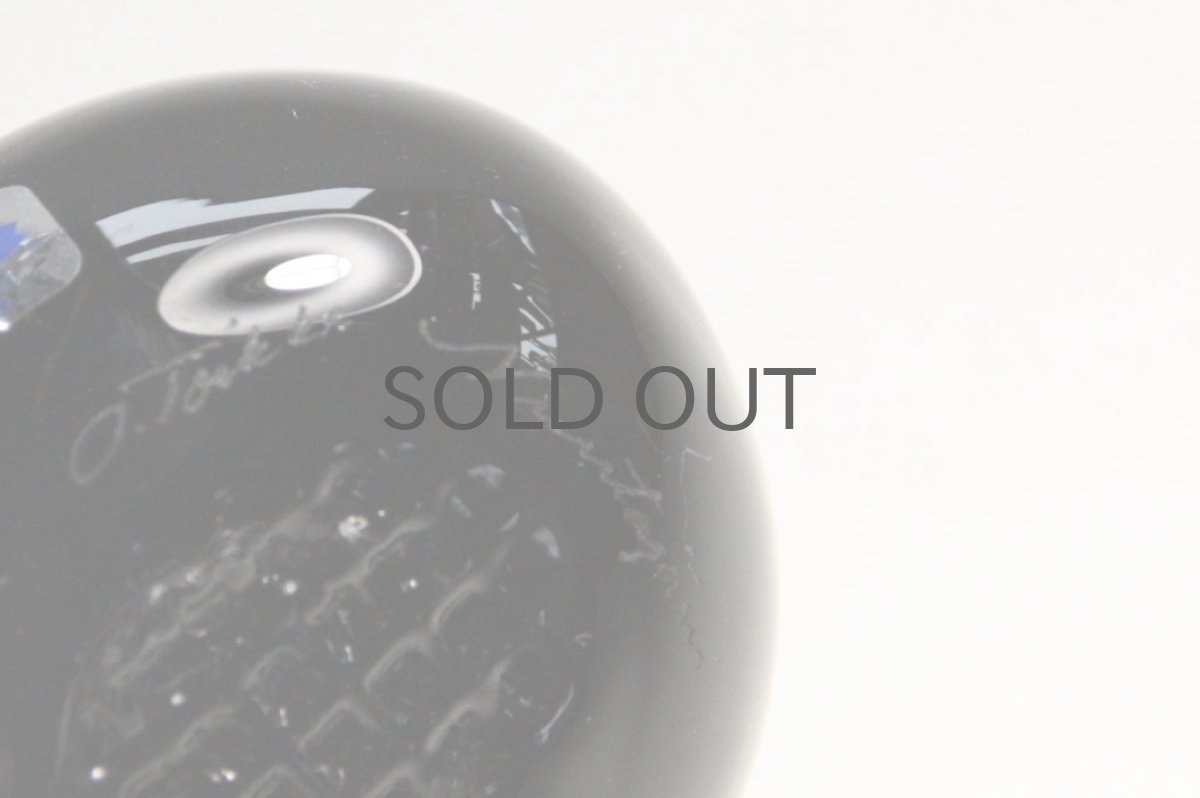 画像5: 北欧アートガラス/ビンテージガラス/Oiva Toikka/オイバ・トイッカ/iittala/イッタラ/Birds/バード/Pulmu/1988/ブラック (5)