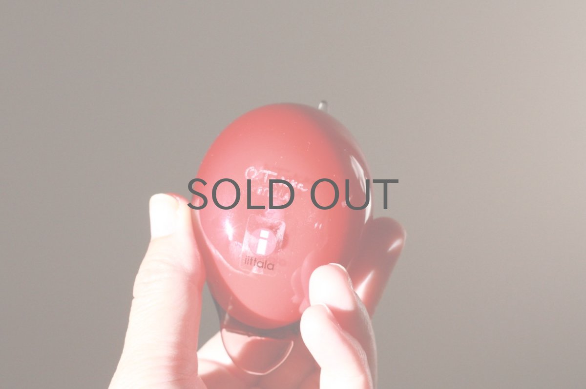 画像6: 北欧アートガラス/ビンテージガラス/Oiva Toikka/オイバ・トイッカ/iiittala/イッタラ/Birds/バード/Puffball/パフボール/クランベリー/No.3 (6)