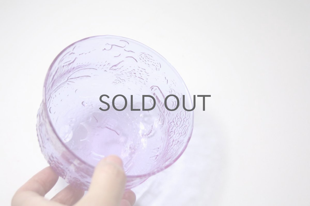 画像2: 北欧ビンテージガラス/Oiva Toikka/オイバ・トイッカ/ファウナ/NUUTAJARVI/ヌータヤルヴィ/ボウル/アメジスト (2)