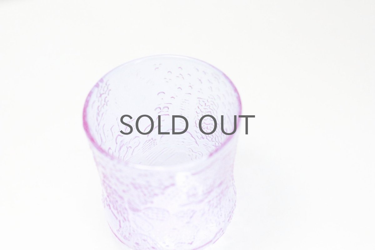 画像4: 北欧ビンテージガラス/Oiva Toikka/オイバ・トイッカ/ファウナ/NUUTAJARVI/ヌータヤルヴィ/アメジスト/グラス (4)