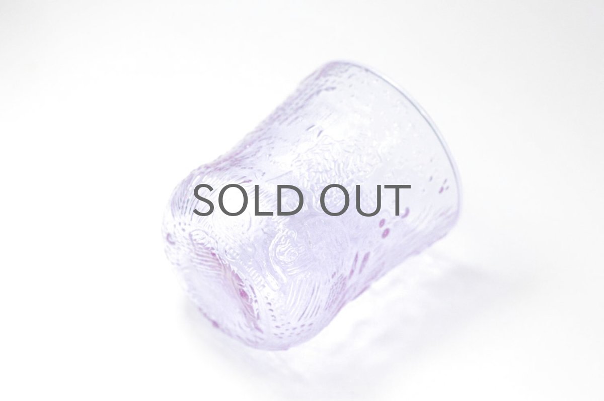 画像2: 北欧ビンテージガラス/Oiva Toikka/オイバ・トイッカ/ファウナ/NUUTAJARVI/ヌータヤルヴィ/アメジスト/グラス (2)