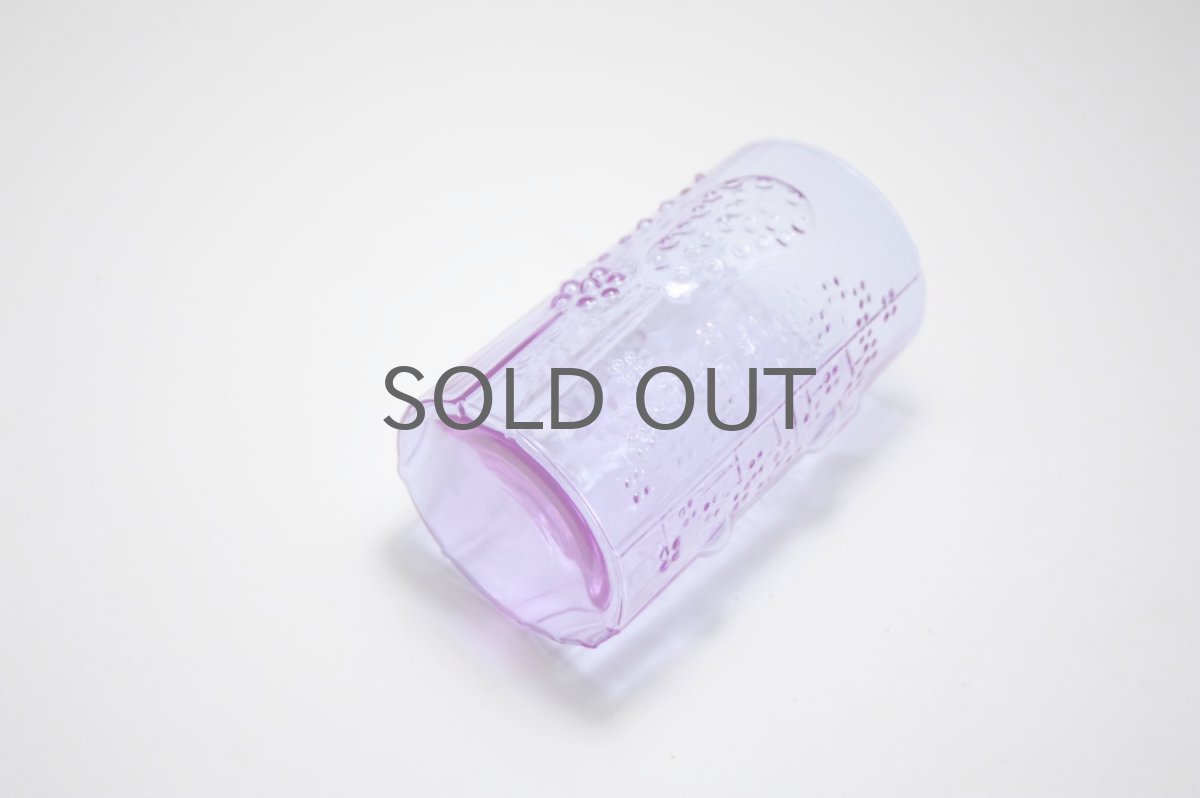 画像4: 北欧ビンテージガラス/オイバトイッカ/フローラ/グラス/タンブラー/高さ10cm/アメジスト (4)