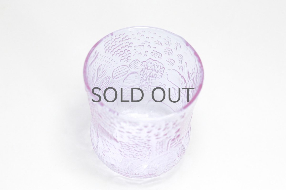 画像3: 北欧ビンテージガラス/Oiva Toikka/オイバ・トイッカ/ファウナ/NUUTAJARVI/ヌータヤルヴィ/アメジスト/グラス (3)