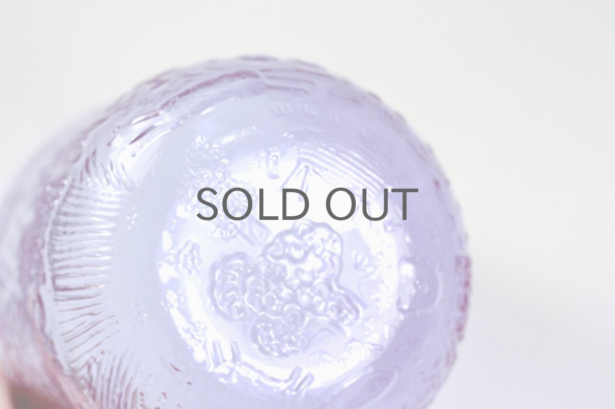 画像4: 北欧ビンテージガラス/Oiva Toikka/オイバ・トイッカ/ファウナ/NUUTAJARVI/ヌータヤルヴィ/アメジスト/Lサイズボウル (4)