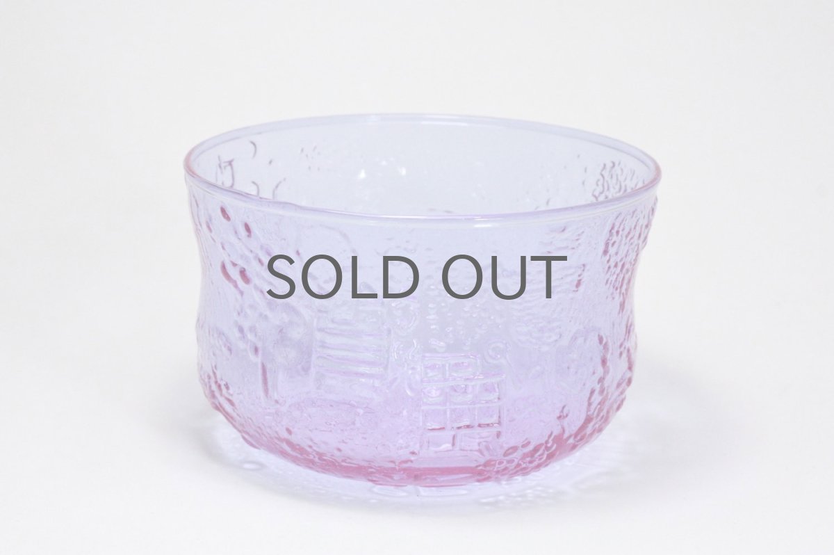 画像3: 北欧ビンテージガラス/Oiva Toikka/オイバ・トイッカ/ファウナ/NUUTAJARVI/ヌータヤルヴィ/アメジスト/ファウナ/ボウル/No.1 (3)