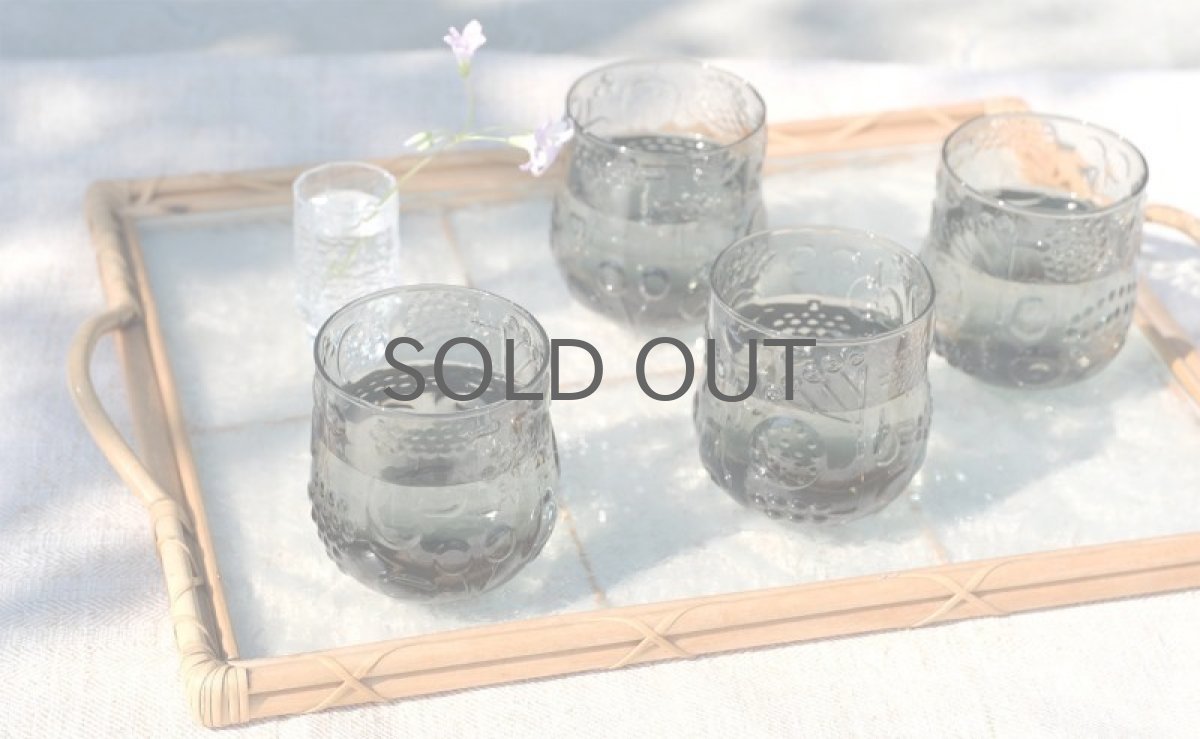 画像7: 北欧ビンテージガラス/Oiva Toikka/オイバトイッカ/Frutta/フルッタ/タンブラー/グレー (7)