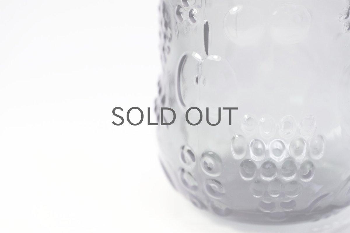 画像6: 北欧ビンテージガラス/Oiva Toikka/オイバトイッカ/Frutta/フルッタ/タンブラー/グレー (6)