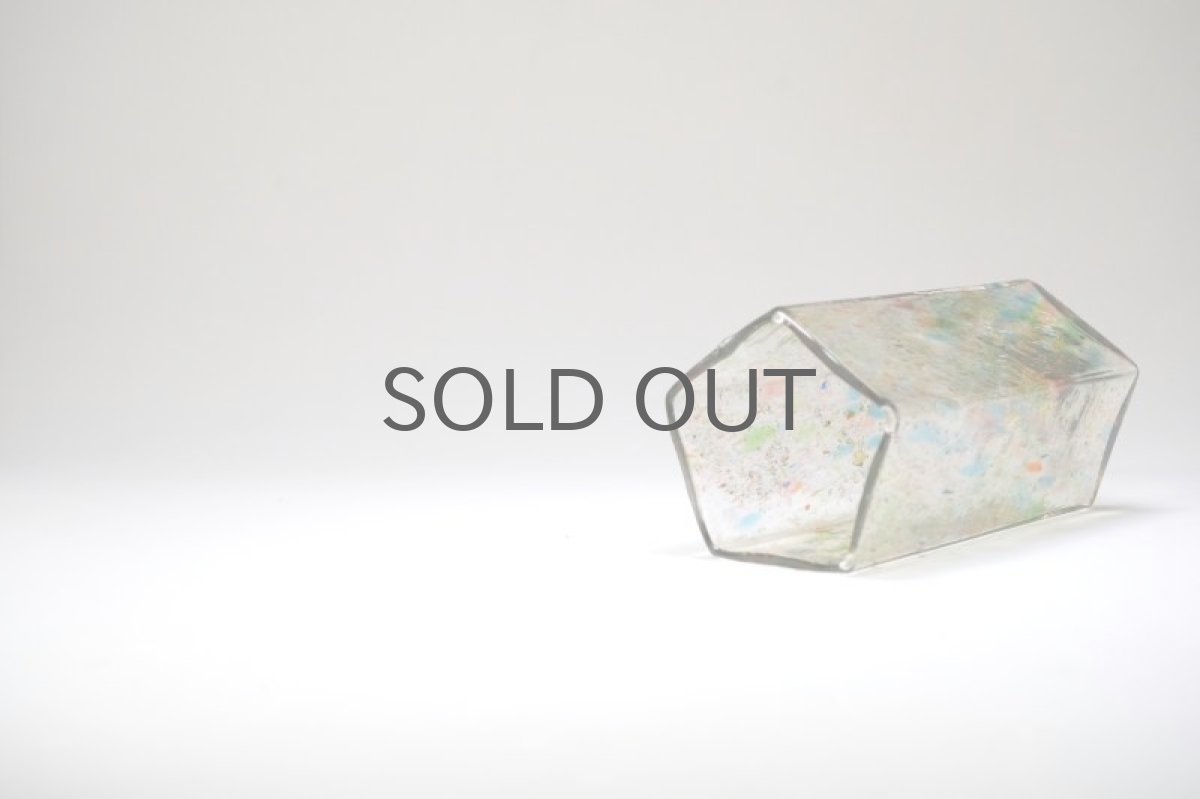 画像2: 北欧アートガラス/ビンテージガラス/Oiva Toikka/オイバ・トイッカ/Nuutajarvi/ヌータヤルヴィ/1977年/アートオブジェクト/TAHITI vase 813/タヒチベース (2)